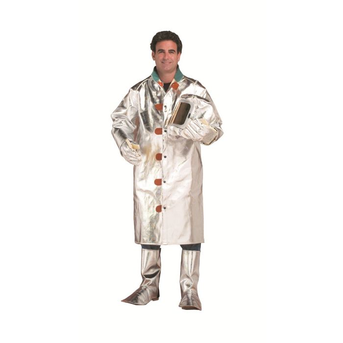 Chicago Protective Apparel 602-A3D 14oz Aluminized Z-Flex Jacket | Free Shipping and No Sales Tax