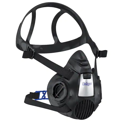 Draeger R55351 X-Plore 3500 Half Facepiece Respirator DraegerFlex CASE OF 16 | Free Shipping and No Sales Tax