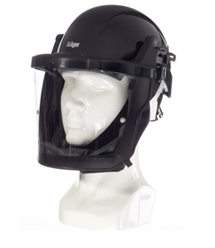 Draeger R58325 X-plore Helmet with Visor  Black | Free Shipping and No Sales Tax