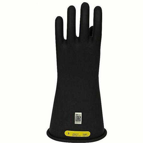 NSA rubber voltage GC2 class 2 glove on white background