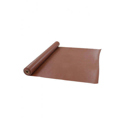 Brown roll of NSA electrical safety blanket BRC00 on white background