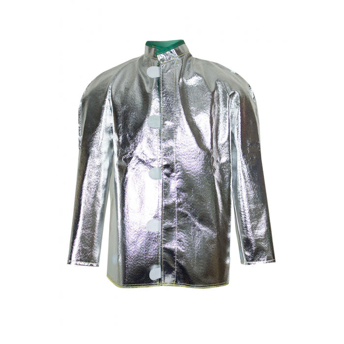Silver NSA C22QQ heat resistive coat on white background