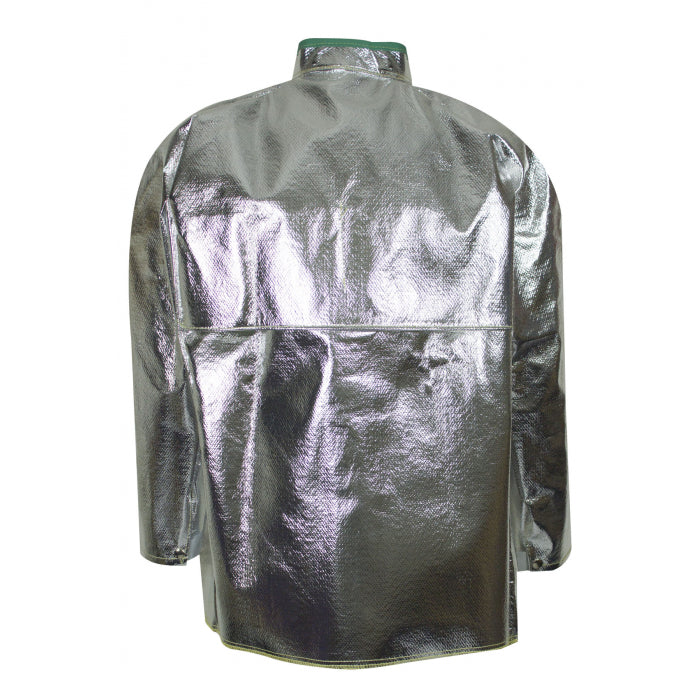 NATIONAL SAFETY APPAREL NXJH5 Carbon Armour Silvers H5 Extreme Heat Jacket