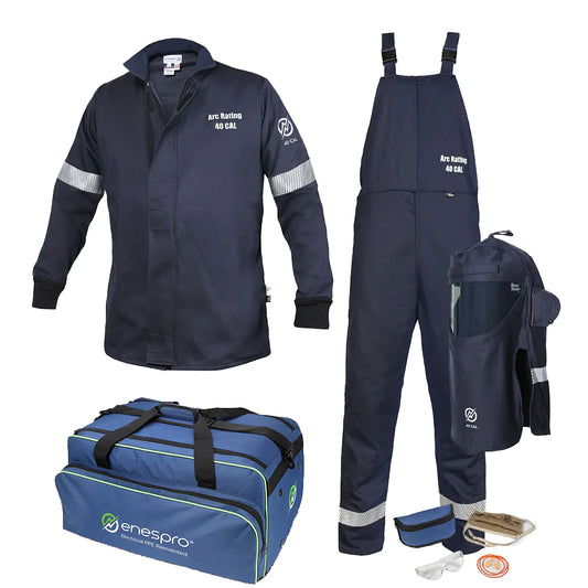 National Safety Apparel EN40KTWUNB02 40 Cal Enespro Arc Flash Kit | Free Shipping and No Sales Tax