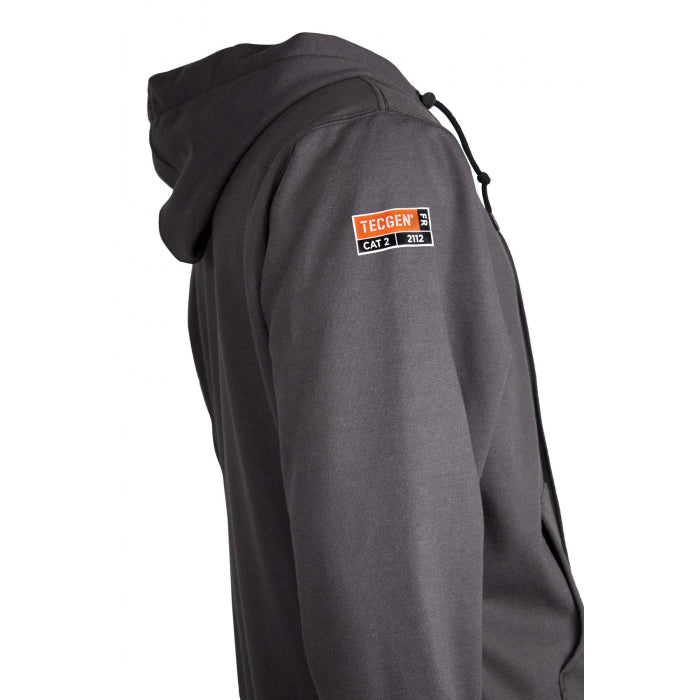 NATIONAL SAFETY APPAREL SWS3GZ Zip Front Heavy Weight Arc Flash/FR Hoodie
