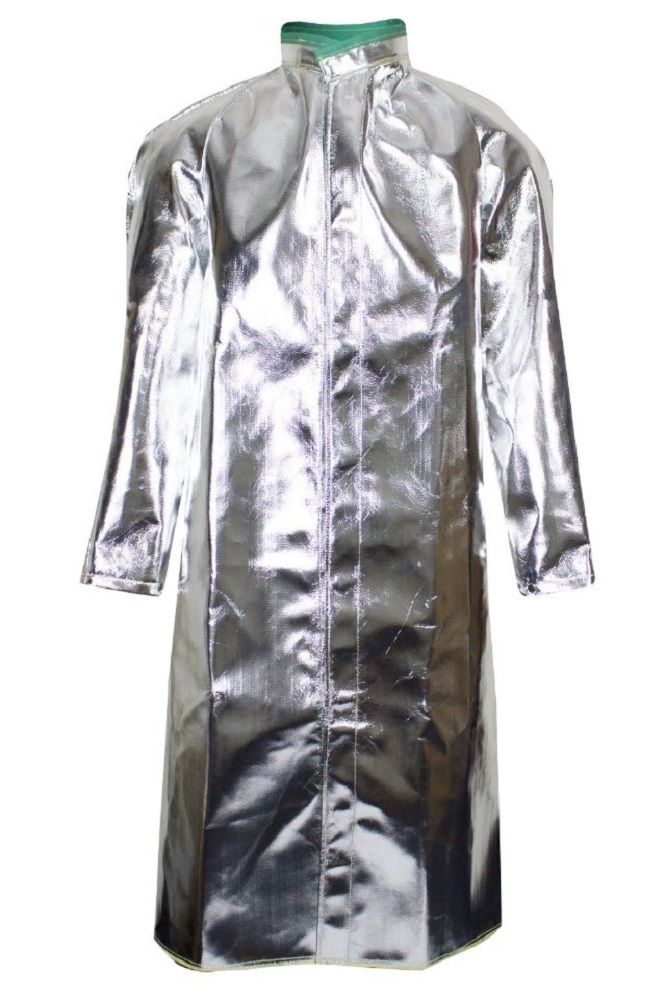 NSA silver C17AS Thermal resistive coat against white background