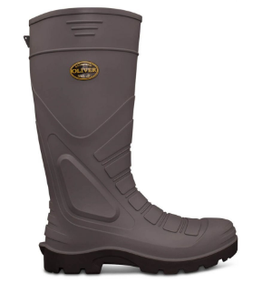 Gray Oliver by Honeywell 22205-GRY Oliver 22 Series 16" PVC Steel Toe on white background
