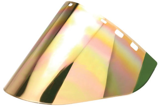 Gold Paulson 2119884 Gold Hard Coated Heat Reflective Face Shield Window on white background