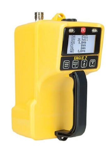 RKI Instruments 722-001-T Eagle 2 Gas Monitor LEL&ppm/O2 w/Teflon Hose