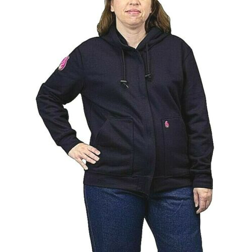 NATIONAL SAFETY APPAREL SWS12ZW HAUTEWORK FR FLEECE ZIP UP 23 CAL CAT2