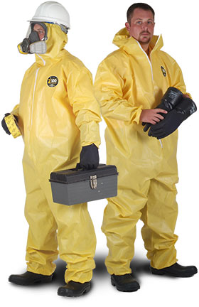 Kappler Z1B417 Zytron 100 Coverall with Collar Elastic Wrists and Ankles 12 per Case